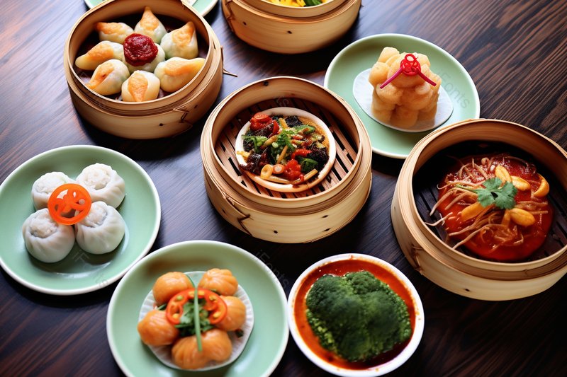 中餐厅的午餐港式茶点,高清,摄影图,摄影图片,图片大全,摄影图免费下载